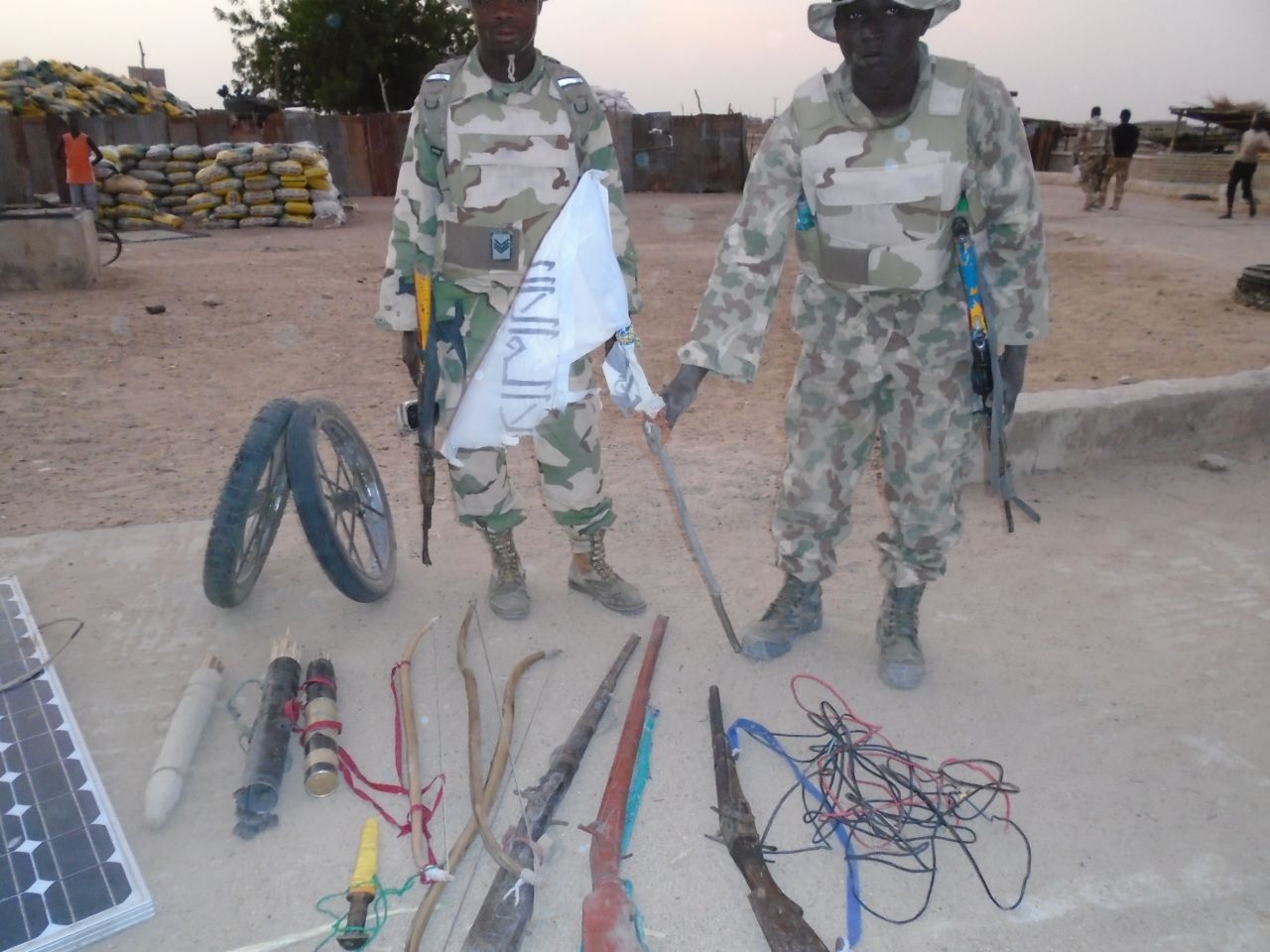 BOKO HARAM TERRORISTS FIGHTERS HAVE NEW UNIFORM4