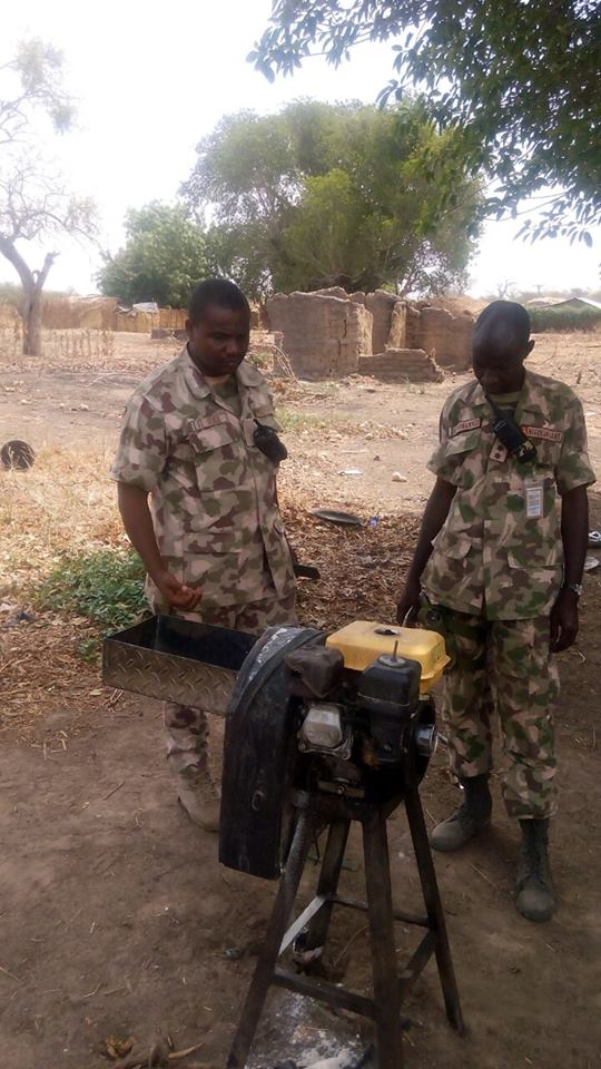 TROOPS RECOVER LARGE CACHE OF ARMS UNDERGROUND IN GURSUM5