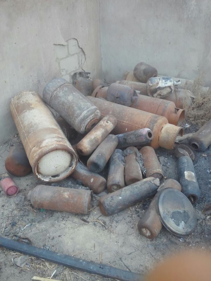 TROOPS BURSTS BOKO HARAM BOMB MAKING FACTORY