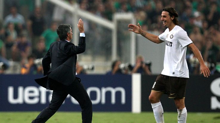 Ibrahimovic reunites with Mourinho at United