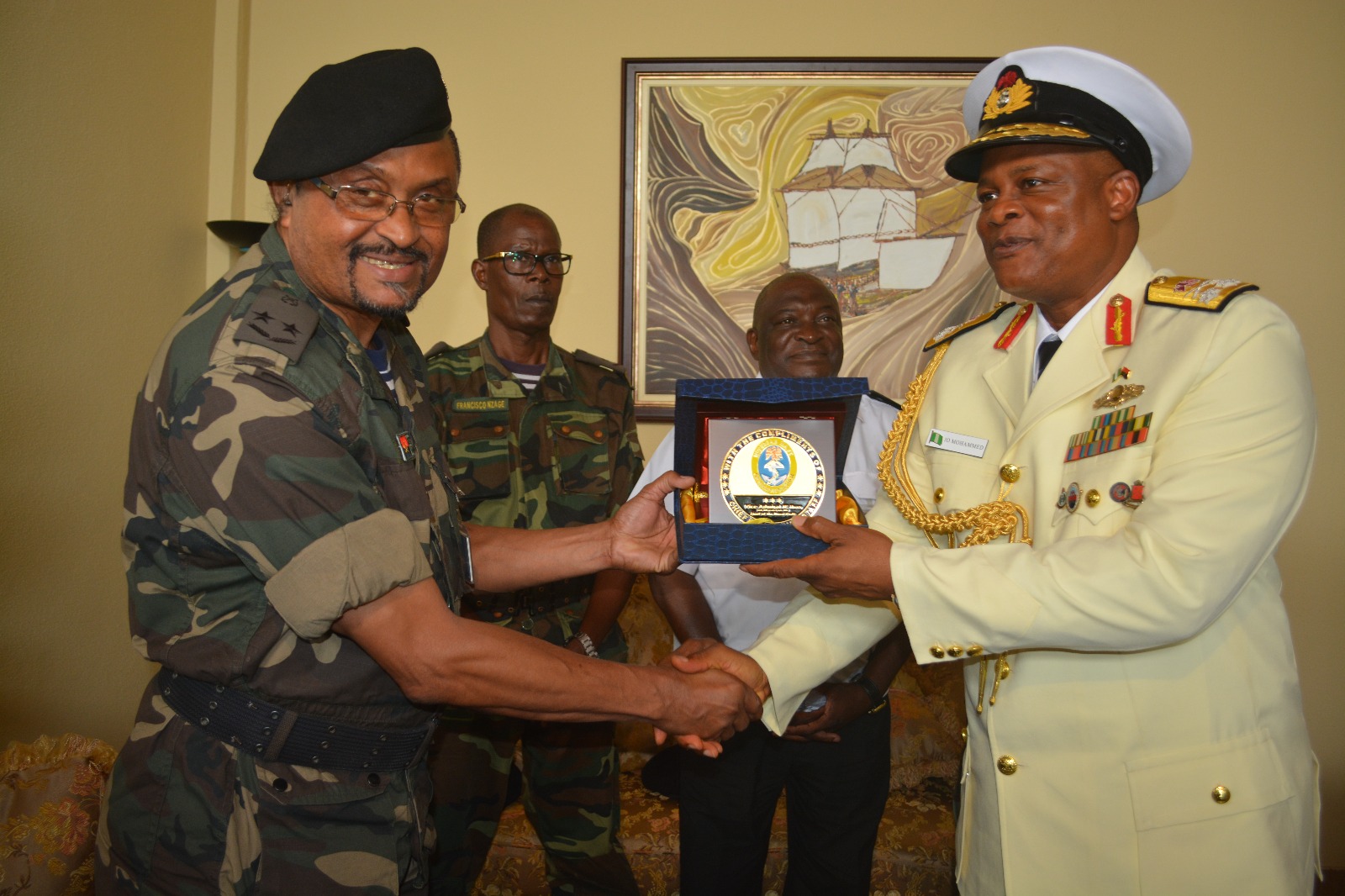 Homeward Voyage Of Nigerian Navy Ship