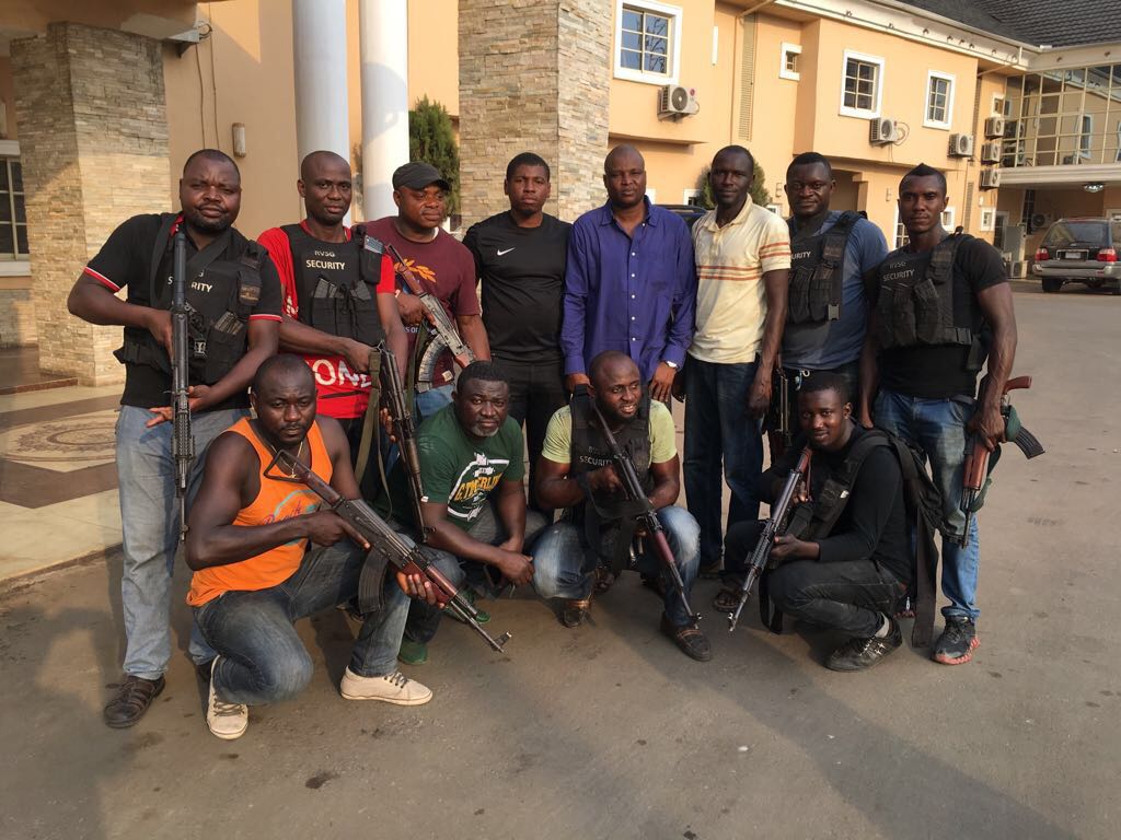 PHOTOS: Meet The Police Team That Took Out The Most Deadly Kidnapper In Nigeria