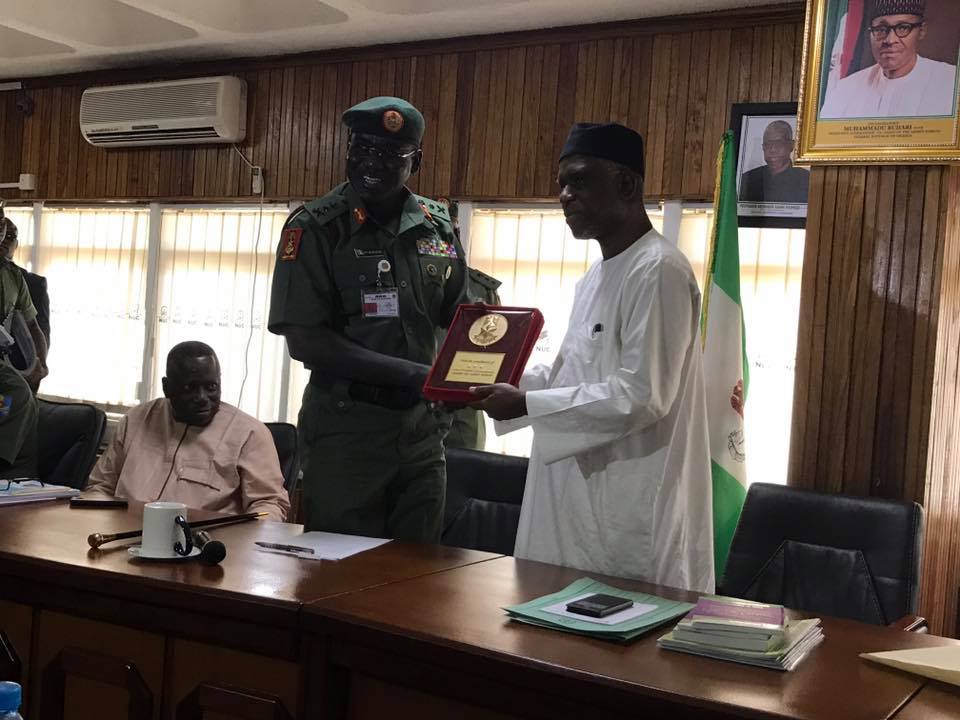 Chief Of Army Staff Visits National Universities Commission Executive Secretary