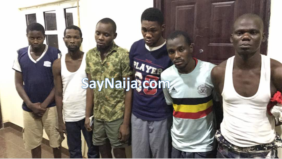 Nigerian Police Arrest Notorious Armed Robbers Terrorizing Badagry/Seme Area Of Lagos