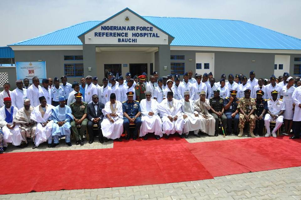President Buhari Commissions Nigerian Air Force Reference Hospital In Bauchi