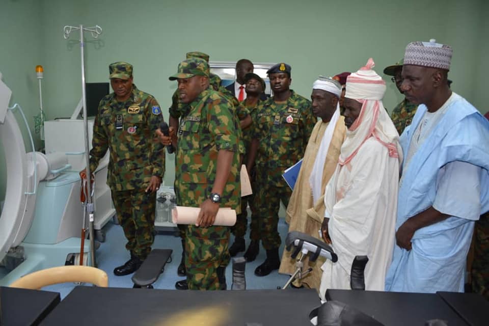 Chief Of Air Staff Conducts Operational Visits, Commissions Modular Theatre At NAF Hospital