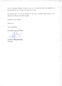 musa yola's lawyers write sahara reporters