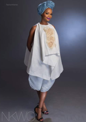 Check out Olajumoke's stunning spread in Style Mania magazine1
