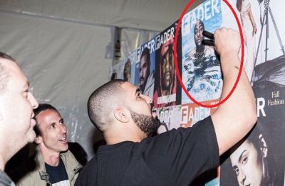 Drake Endorses Davido, Signs His Fader Magazine Cover