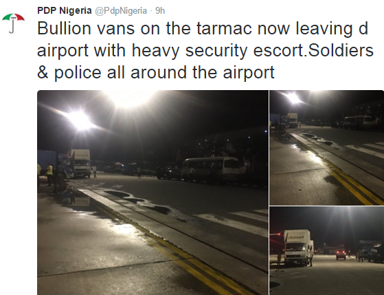 PDP accuses Rotimi Amaechi of using this private jet to transport N5bn to rig Rivers rerun election