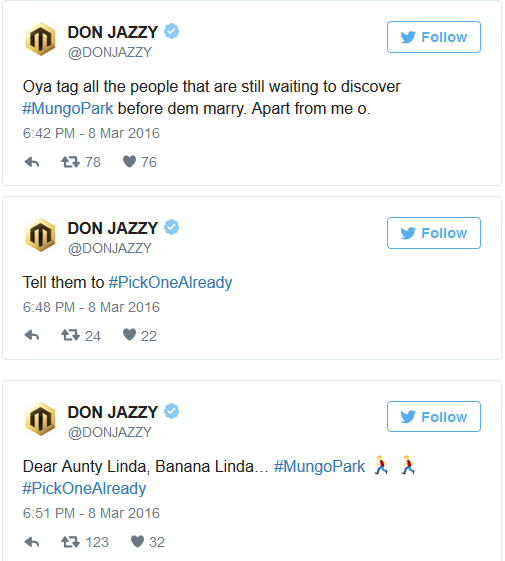 don jazy throws shades at linda ikeji