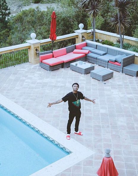 wizkid n ew house
