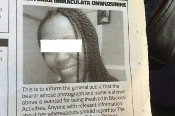 Nigeria Police Declares a Woman Wanted