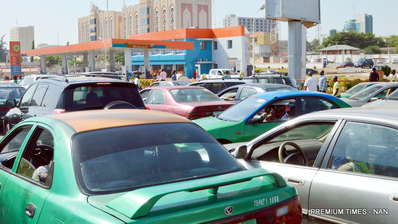 fuel queue