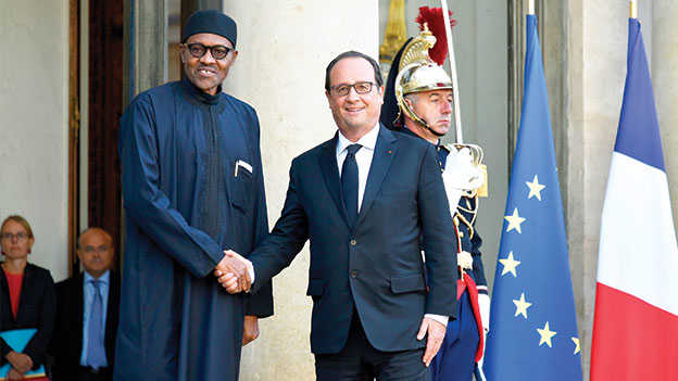 Presidents-Buhari-and-Hollande