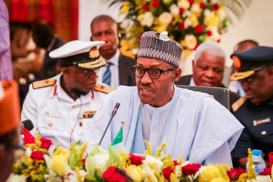 Buhari-In-meeting