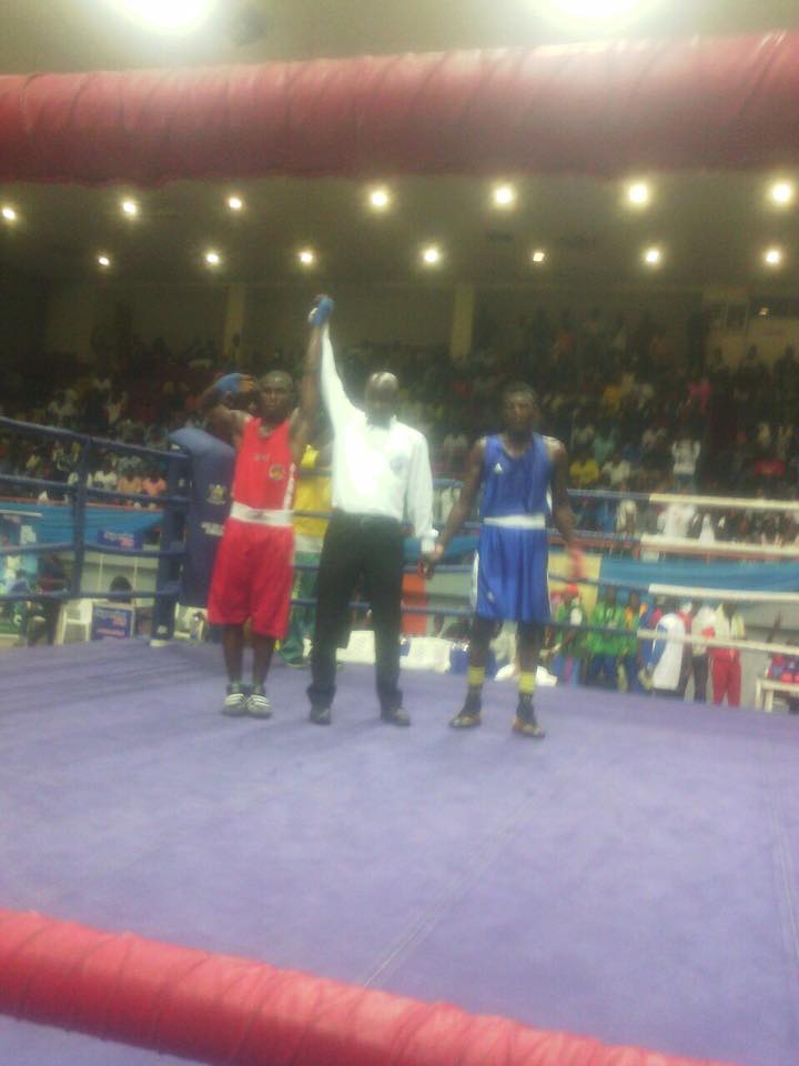 Nigerian Soldier Wins Lagos State Governor's International Boxing Tournament