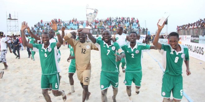 Nigeria Win Morocco to Qualify for 2017 Beach Soccer World Cup