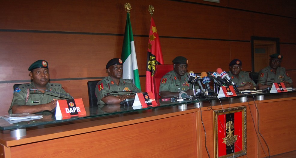Concerted Efforts To Derail The War Against Terrorism and Insurgency Will Not Be Tolerated - Nigerian Army