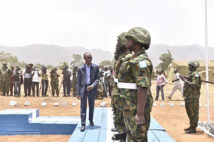 Photo News: Gov El-Rufai in Kafanchan for the launch of Operation Harbin Kunama II