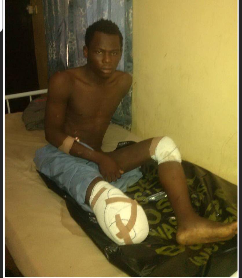 Nigerian Army Rescue Injured Boko Haram Terrorist