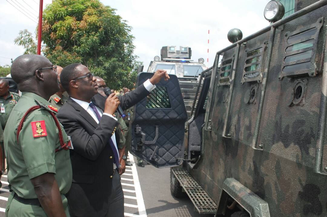 Nigerian Army Collaborates With Local Defence Manufacturers To Produce Armoured Vehicles