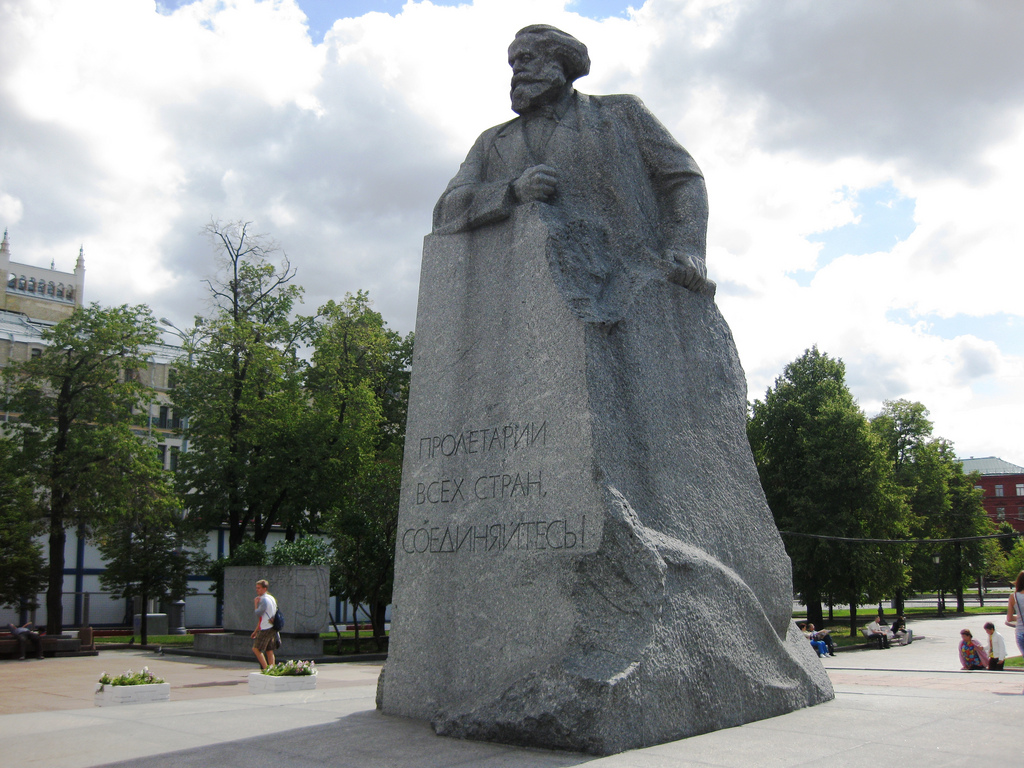 Karl Marx-Statue