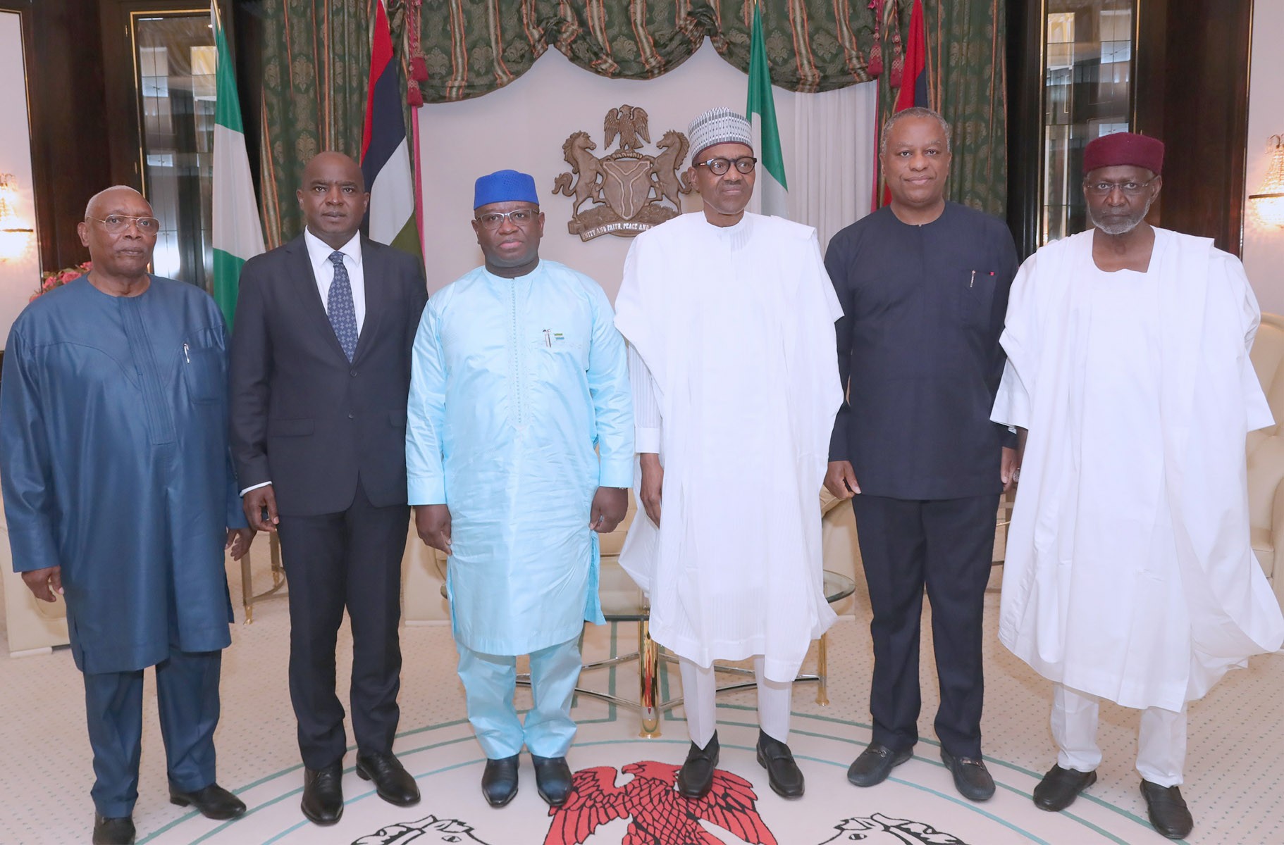 We'll Support Your Efforts Towards Stability, President Buhari Assures Sierra Leone President