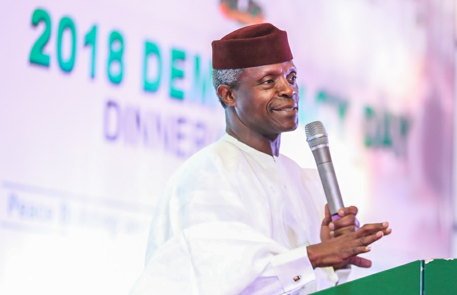 You Can't Compare Our Three Years With PDP's Sixteen Years - VP Osinbajo