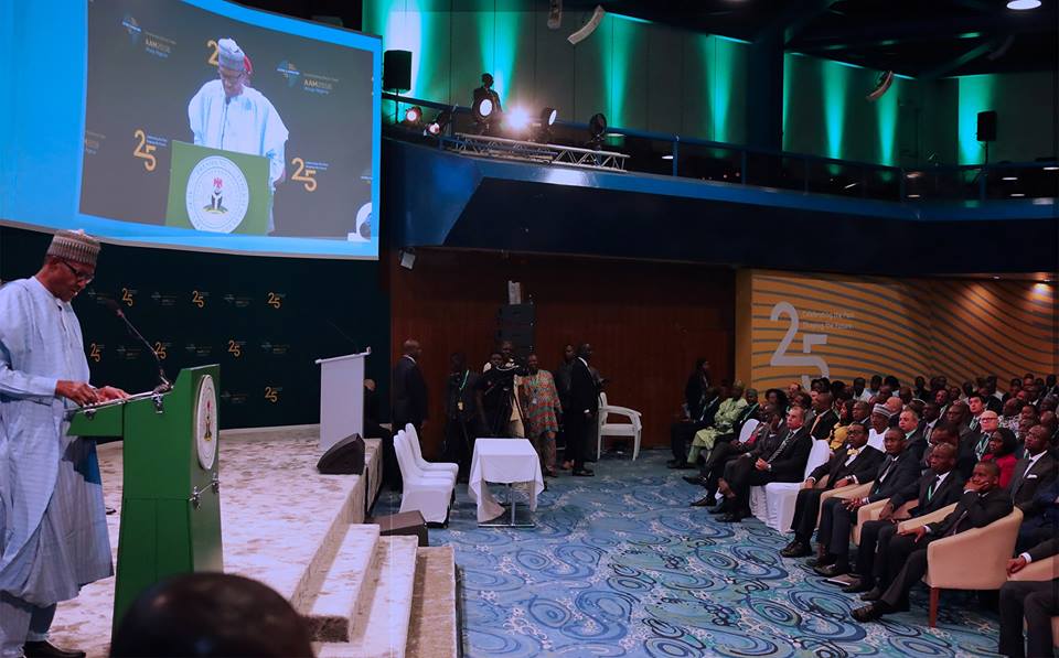 President Buhari Opens African Export-Import Bank 25th Anniversary
