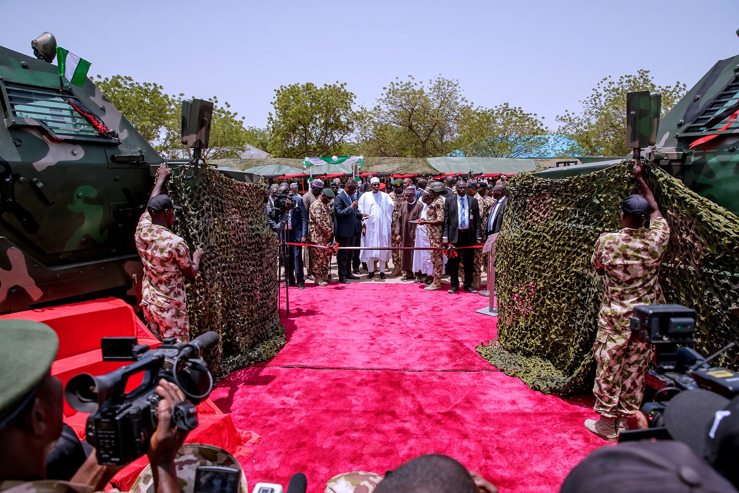buhari-army-day-celebration Ex-President Goofed On Buhari’s Performance In Security - Abubakar Tsav Replies Obasanjo