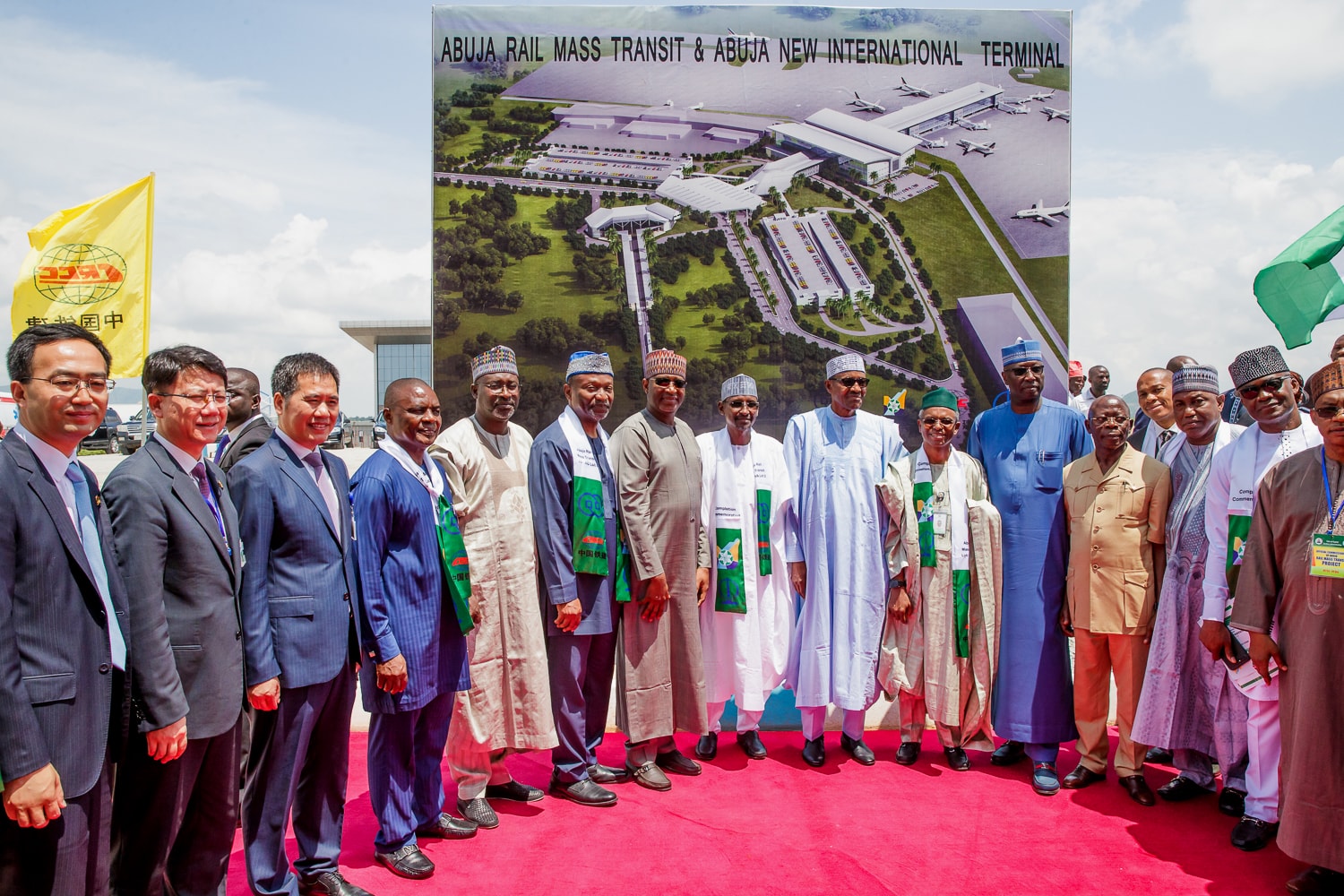 President Muhammadu Buhari Commissions Abuja Light Rail