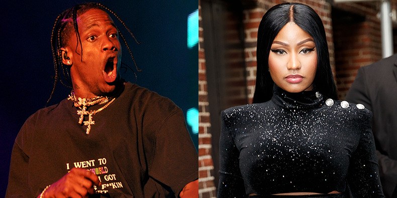 Travis Scott and Nicki Minaj