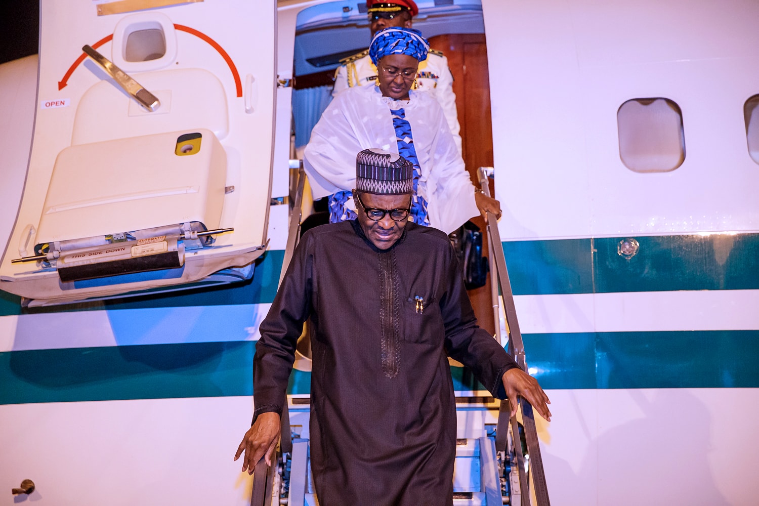 Aisha Buhari Returns From UNGA