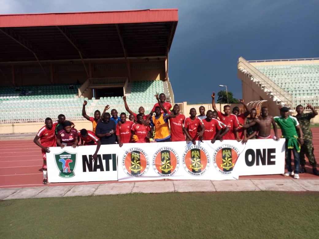 Nigerian Army Football Team Wins National League, Gains Promotion