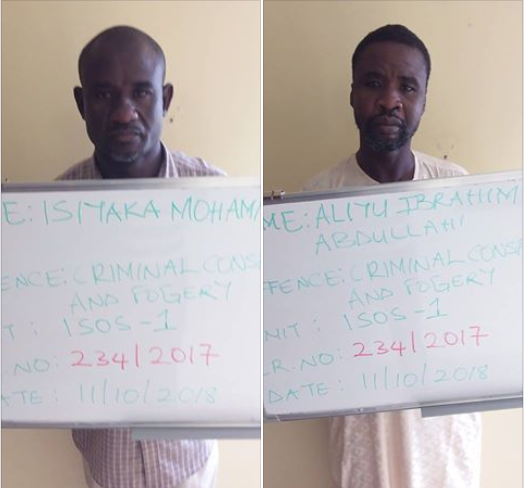 EFCC Arraigns Two For Criminal Conspiracy