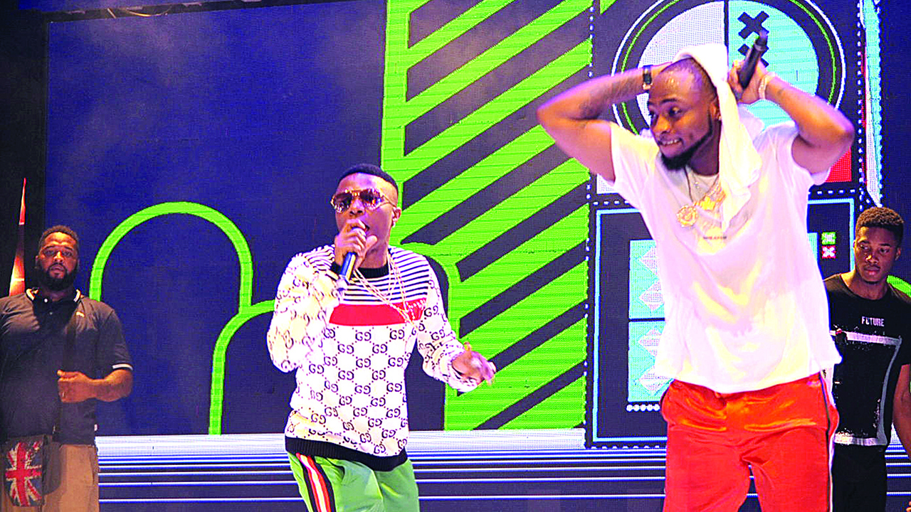 Wizkid-and-Davido-1 Fever, Assurance, Science Student, Motigbana, Nwa Baby top Google’s Trending Songs of 2018 in Nigeria