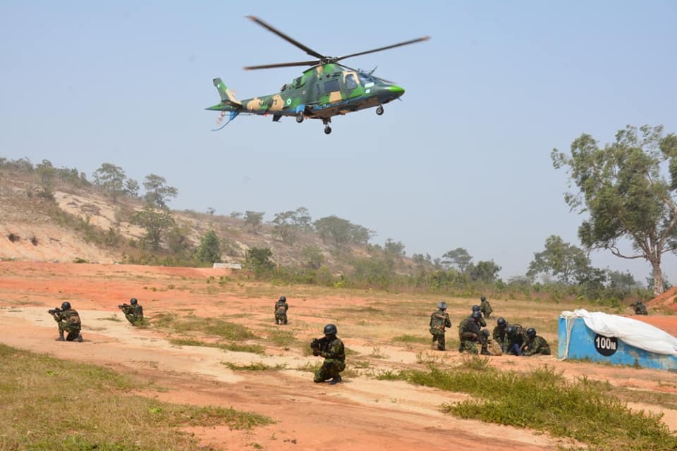 naf-helicopter-training VIDEO: Nigerian Air Force and Allied Forces Support Troops To Repel Terrorists Attacks