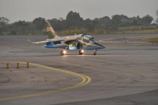 VIDEO: Nigerian Air Force Aircraft Neutralize Terrorists At Their Hideout Near Baga