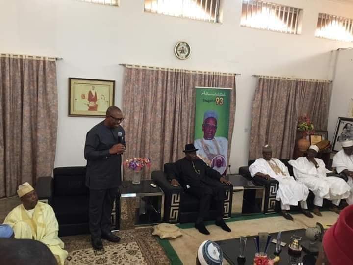 Jonathan, Obi Visit Shagari’s Family