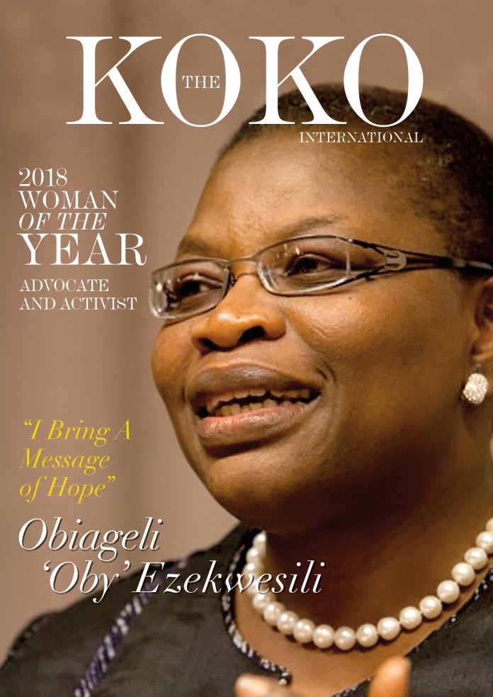 Presidential Candidate Obiageli ‘Oby’ Ezekwesili Is KOKO Magazine’s 2018 ‘Woman of the Year’