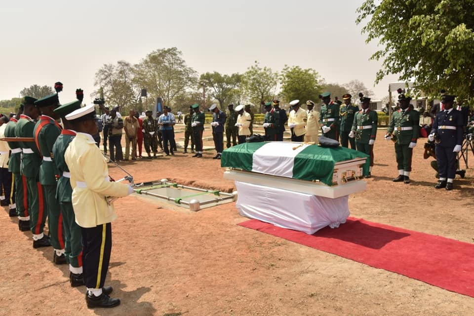 alex-badeh-laid-to-rest Ex-CDS Alex Badeh Laid To Rest In Abuja