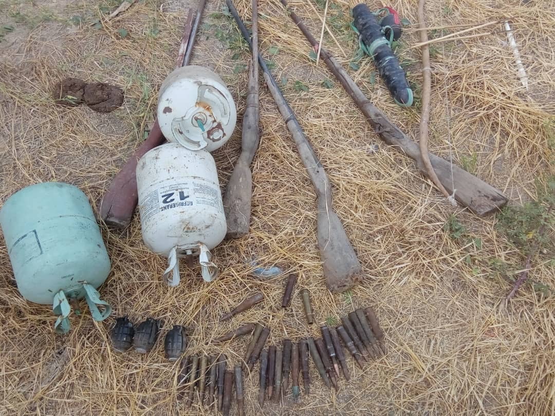 Nigerian Army Discover and Clear Boko Haram Terrorists Hideout In Borno State