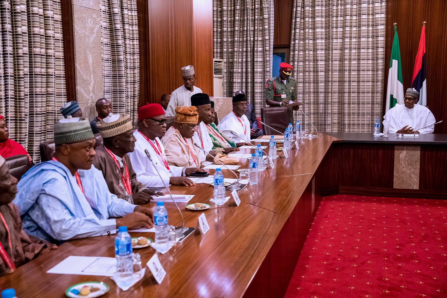 buhari-cppp Your Belief In One Nigeria Admirable, President Buhari Tells Coalition Of Progressive Parties