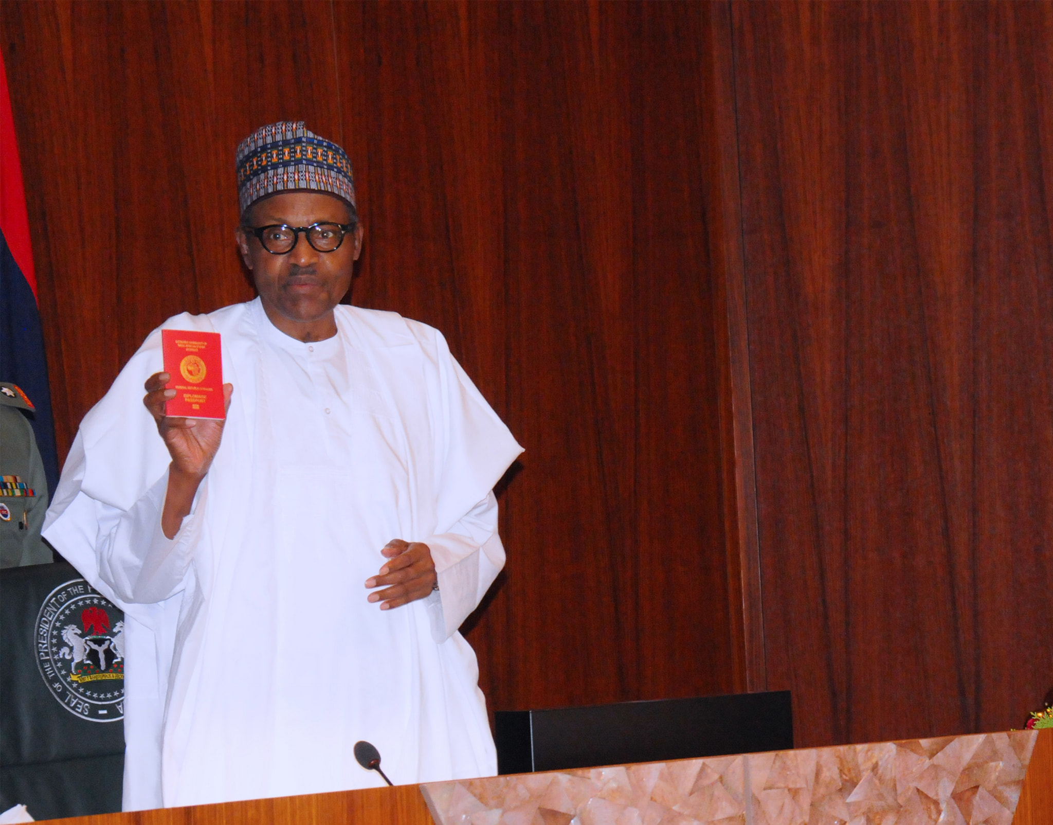 President Buhari Launches New 10-year International Passport