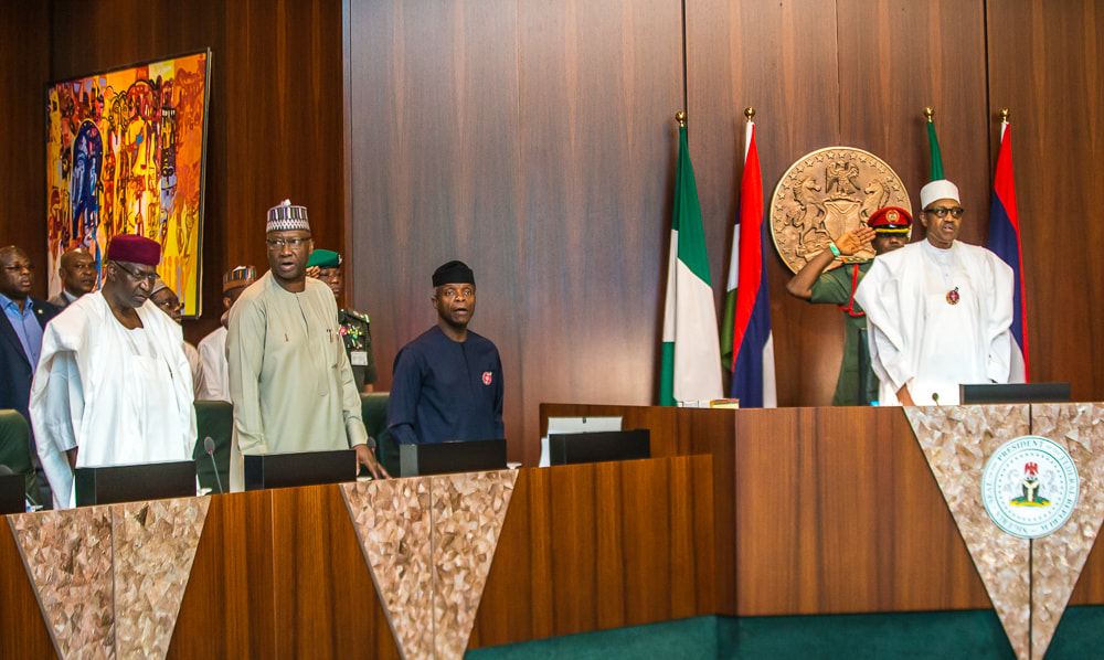 buhari-standing No Government Money For Campaign, President Buhari Says