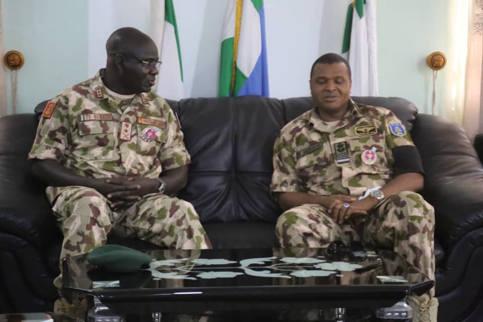 Chief Of Army Staff Condoles Chief Of Air Staff and Nigerian Air Force Component Of Operation Lafiya Dole