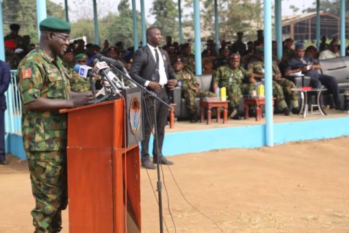 Photos: Chief Of Army Staff Flags Off Exercise Egwu Eke III In 81 Division, Commissions Officers Transit Accommodation