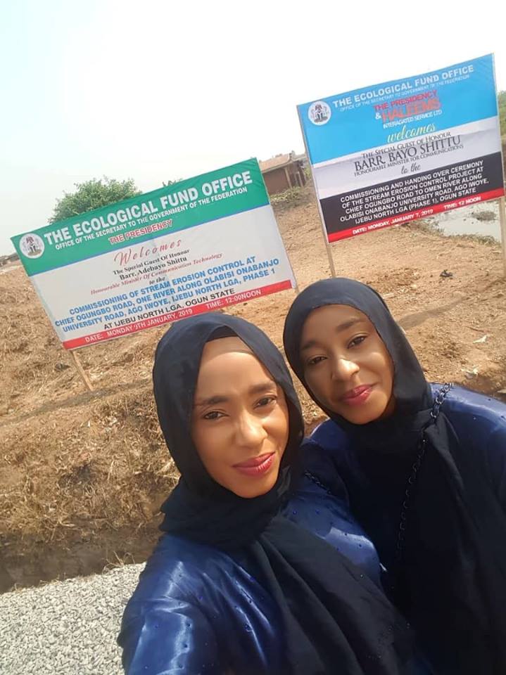 FG Hands Over Stream And Erosion Control Project In Ago Iwoye, Ogun State