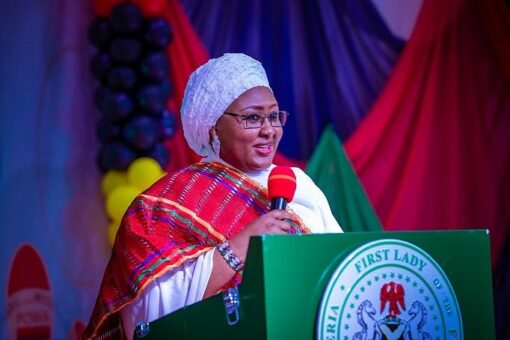 ‘You Are The Brains Behind My Success’, Aisha Buhari Tells Staff